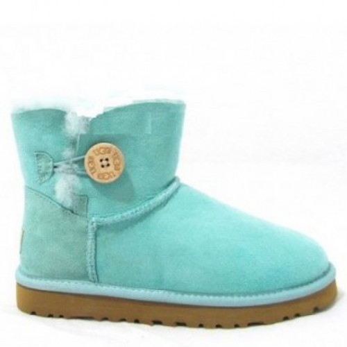 UGG Mini Bailey Button Aqua